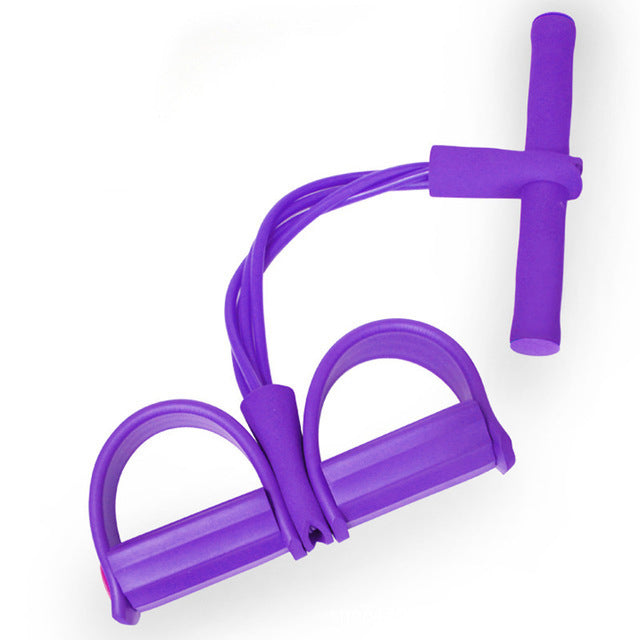 Pedal Resistance Band Yoga Elastic Rope Sit Up
