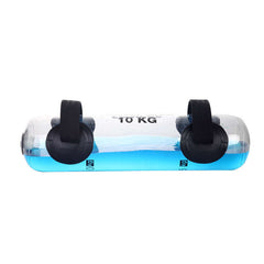 Transparent Cylindrical Water Weight Dumbbell Fitness Equipment