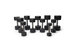 Octo Rubber Dumbbell Individual Weight Training Fitness Equipment