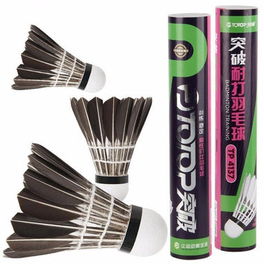 12-Piece Badminton Shuttlecock Barrel Set For Training