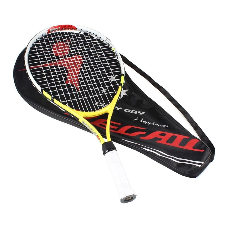 Junior Tennis Racquet Training Racket For Kids Carry Bag