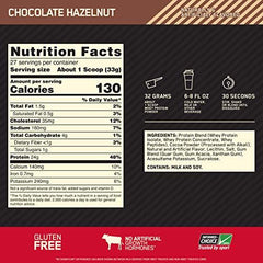 Optimum Nutrition Gold Standard 100% Protein Powder Supplement
