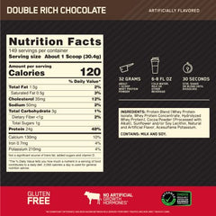 Optimum Nutrition Gold Standard 100% Protein Powder Supplement