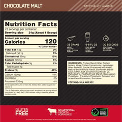Optimum Nutrition Gold Standard 100% Protein Powder Supplement