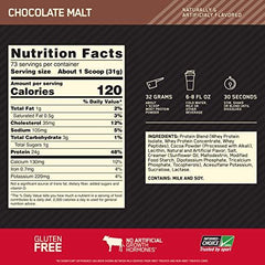 Optimum Nutrition Gold Standard 100% Protein Powder Supplement