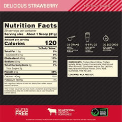 Optimum Nutrition Gold Standard 100% Protein Powder Supplement