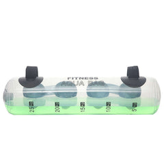 Transparent Cylindrical Water Weight Dumbbell Fitness Equipment