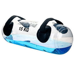 Transparent Cylindrical Water Weight Dumbbell Fitness Equipment