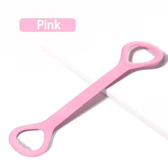 Figure-8 Silicone Resistance Loop Exercise Band Fitness