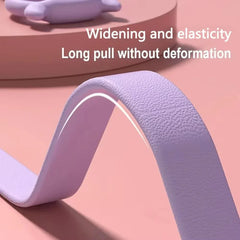 Figure-8 Silicone Resistance Loop Exercise Band Fitness