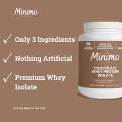 Chocolate Whey Isolate Protein Powder Fitness Supplement 1.54lbs