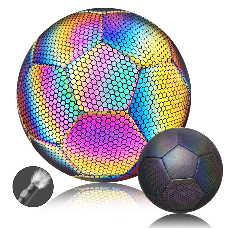 PU Reflective #5 Football Match Training Wear Resistant