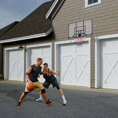 Wall Mounted Basketball Hoop 45x29 Inch Shatterproof Backboard