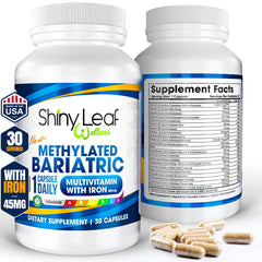 Methylated Bariatric Multivitamin 45mg Iron One Capsule Daily