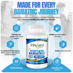 Methylated Bariatric Multivitamin 45mg Iron One Capsule Daily