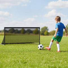 Portable Pop Up Toddler Soccer Net Metal Frame