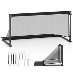 Portable Pop Up Toddler Soccer Net Metal Frame