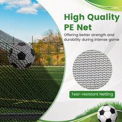 Portable Pop Up Toddler Soccer Net Metal Frame