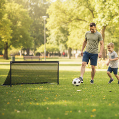 Portable Pop Up Toddler Soccer Net Metal Frame