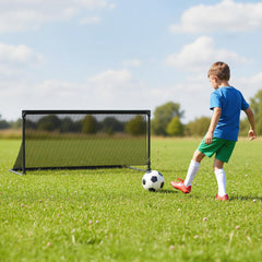 Portable Pop Up Toddler Soccer Net Metal Frame