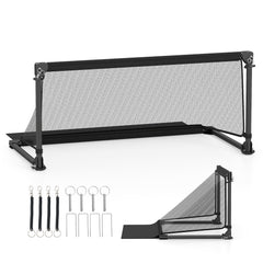 Portable Pop Up Toddler Soccer Net Metal Frame