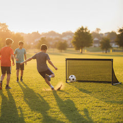 Portable Pop Up Toddler Soccer Net Metal Frame