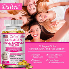 Hydrolyzed Collagen Dietary Supplement Skin Joint Support