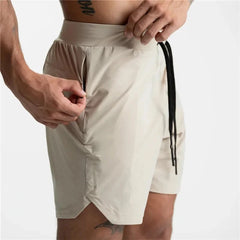 Men's Performance Quick Dry Shorts With Zipper Pockets