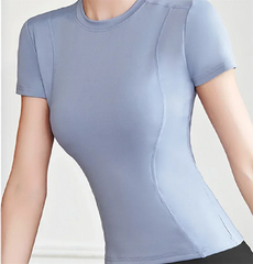 Women's Workout Performance Quick Dry Fitness T-Shirt