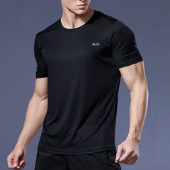 Men's Performance Quick Dry Running Sports T-Shirt
