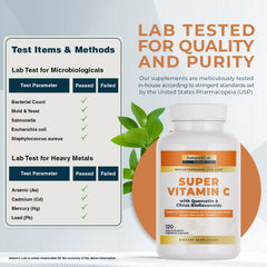 Gold Super Vitamin C 1000mg 120 Capsules