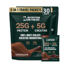 2-in-1 Whey Protein Isolate Creatine Travel Packets