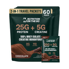 2-in-1 Whey Protein Isolate Creatine Travel Packets