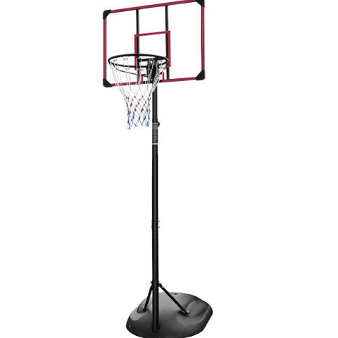 Portable Basketball Hoop Adjustable Stand 7.5-9.2ft 32-Inch Backboard