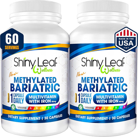 Methylated Bariatric Multivitamin 45mg Iron One Capsule Daily