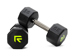 Octo Rubber Dumbbell Individual Weight Training Fitness Equipment