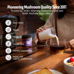 Organic Mushroom Complex Supplement Capsules Dietary Support