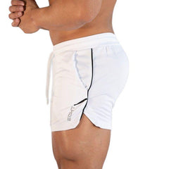 Men's Quick Dry Compression Gym Running Shorts Pockets