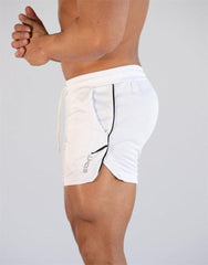 Men's Quick Dry Compression Gym Running Shorts Pockets
