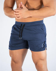 Men's Quick Dry Compression Gym Running Shorts Pockets