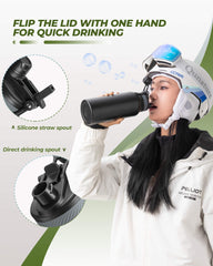 Large Capacity Stainless Steel Water Bottle For Fitness