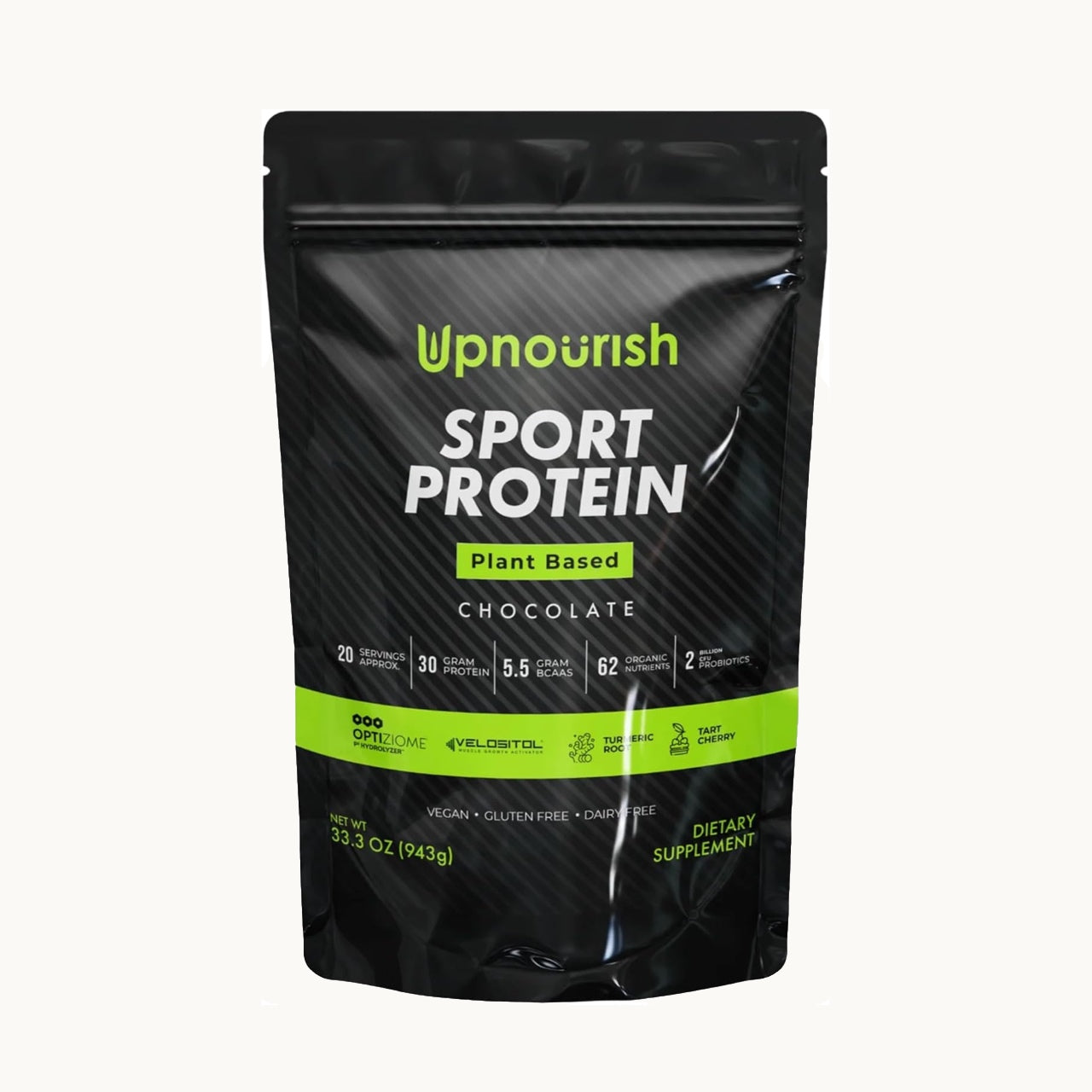 Plant Based Sport Protein Powder Fitness Nutrition Supplement
